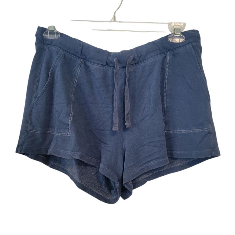Old Navy Blue Cotton Sweat Shorts Size Large